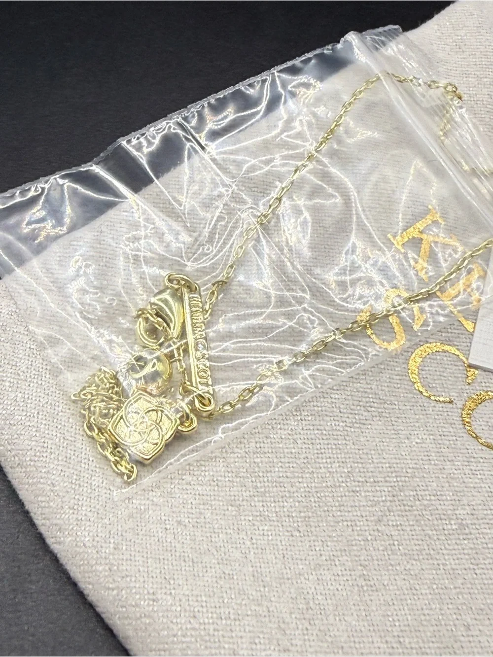 Kendra Scott Tiny Bow Pendant Necklace